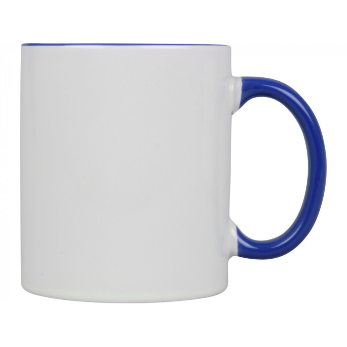 Кружка для сублимации Sublime Color, белый/синий