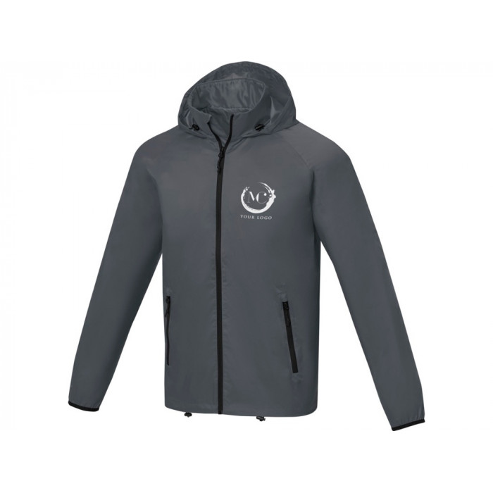 Dinlas Мужская легкая куртка, storm grey