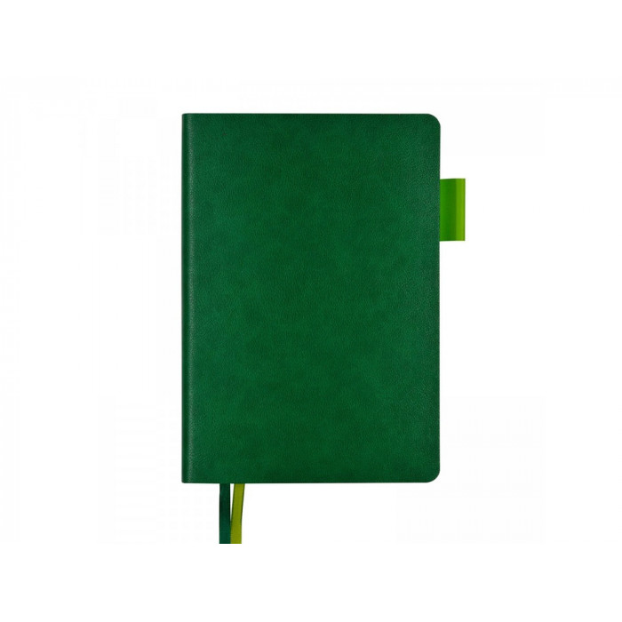 Ежедневник недатированный А5 Boston, зеленый
