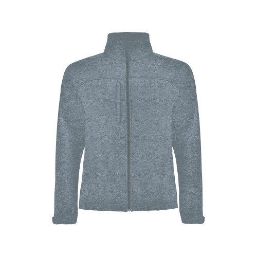 Куртка софтшелл Rudolph мужская, меланжевый нэйви