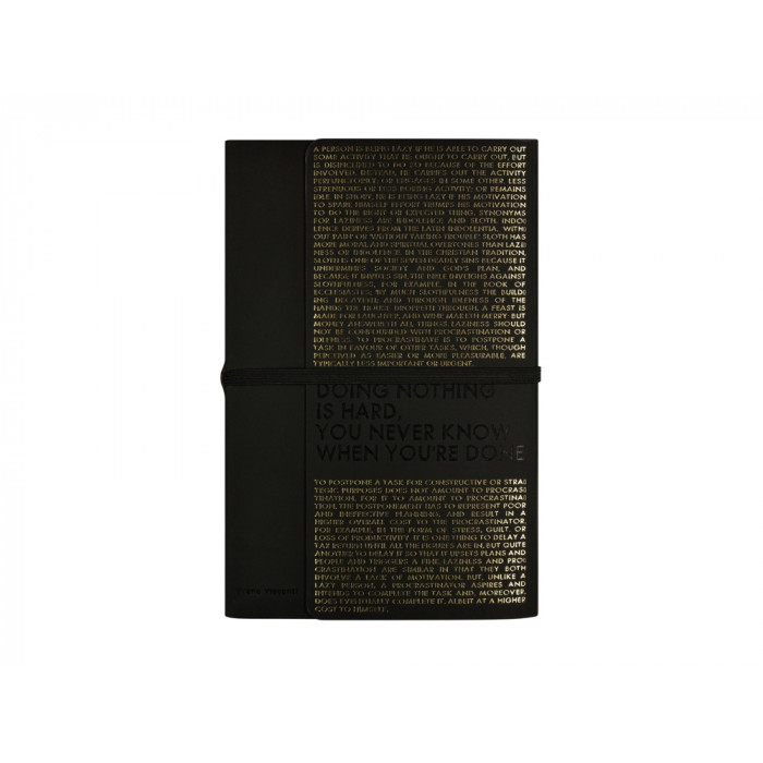 Ежедневник недатированный А5 Bilbao, черный