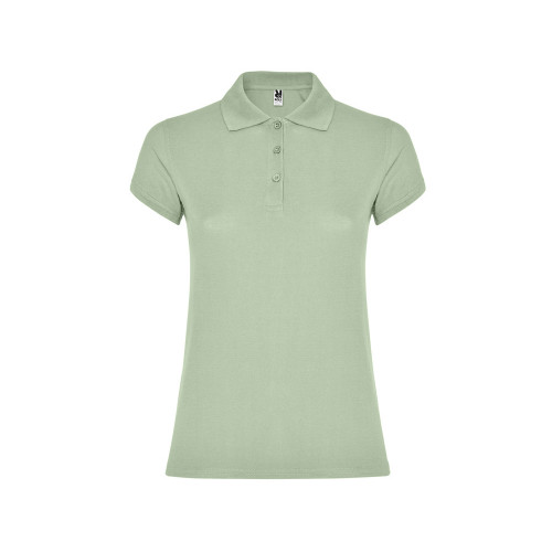 Рубашка-поло Star женская, припыленный зеленый