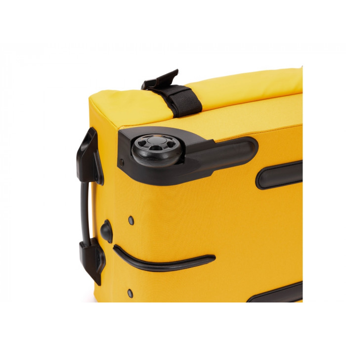 Сумка на колесах TORBER MOBI, желтый, полиэстер 900D с PU покрытием, 60 х 38 х 25,5 см, 57 л