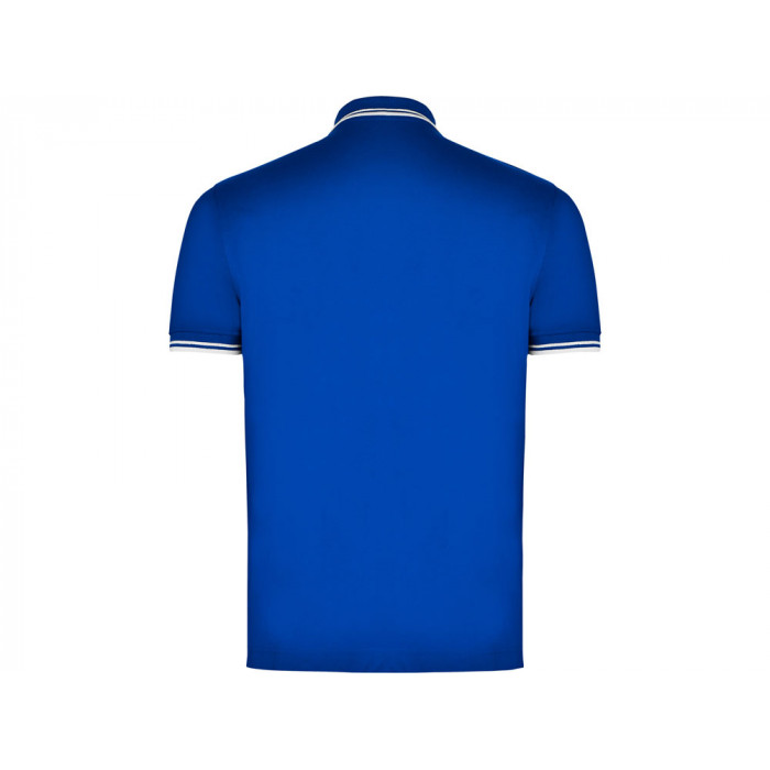 Рубашка поло Montreal мужская, королевский синий/белый