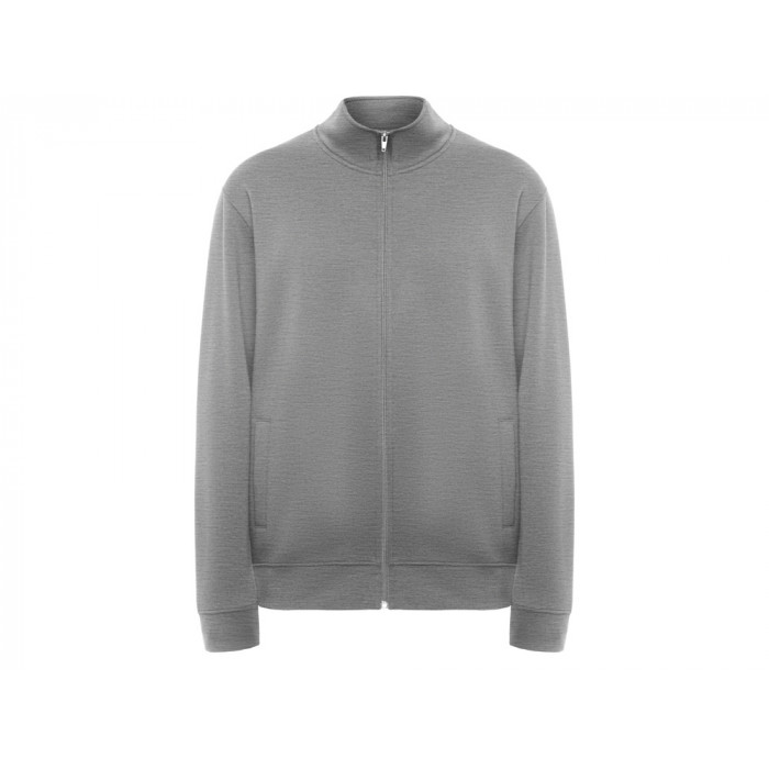 Толстовка на молнии Ulan, серый меланж