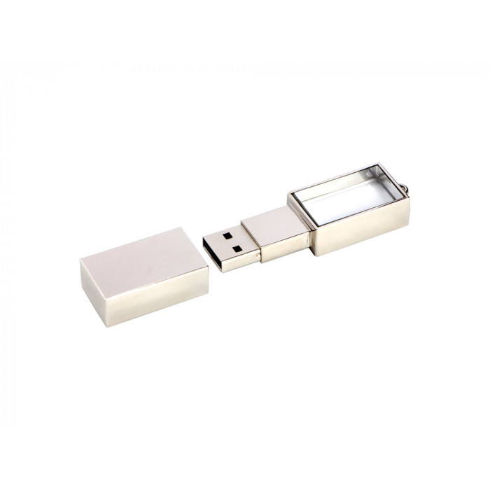 USB-флешка на 16 ГБ,  серебро