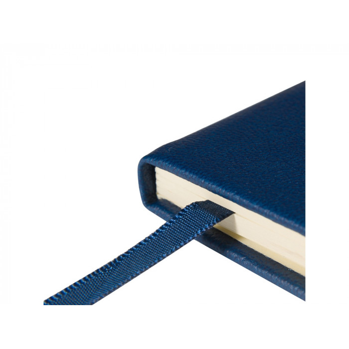 Блокнот А5  City на резинке, темно-синий