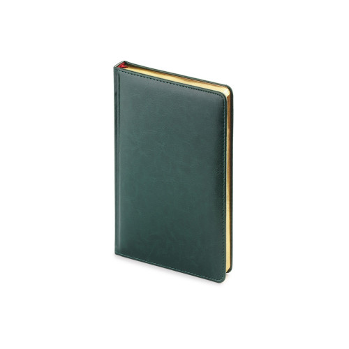 Ежедневник недатированный А4 Sidney Nebraska, зеленый (золотой обрез) (Р)