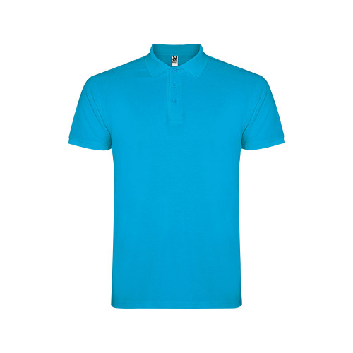 Рубашка поло Star мужская, бирюзовый
