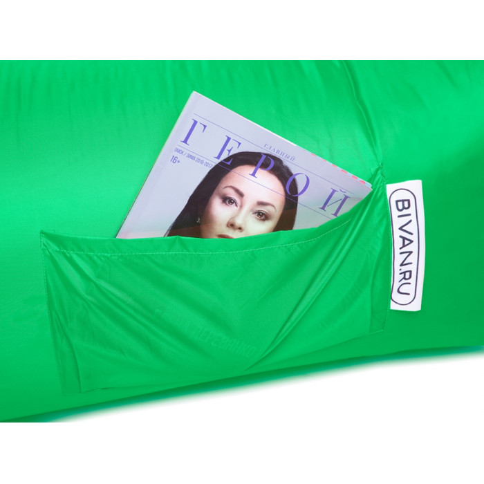 Надувной диван БИВАН 2.0, салатовый