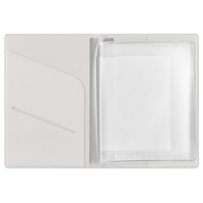 Классическая обложка для автодокументов Favor, белая