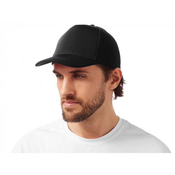 Бейсболка из структурной ткани Fargo, черный