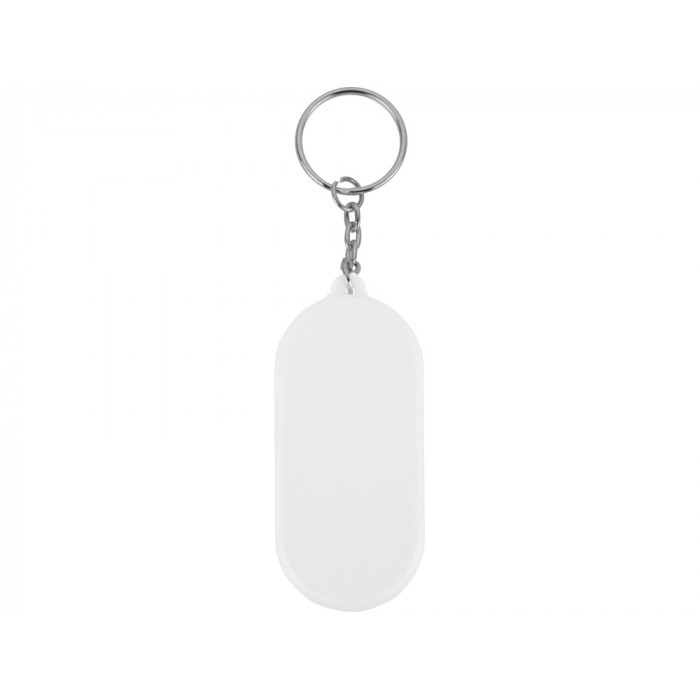 Брелок-футляр для  таблеток Pill, белый/зеленый