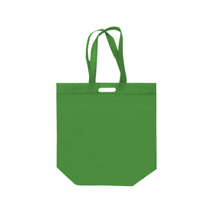 Сумка для покупок из спанбонда Scope, 455*160*380 с ручкой 550/30 мм, зеленое яблоко