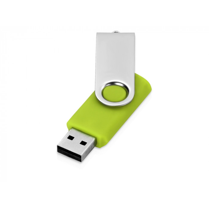 Флеш-карта USB 2.0 8 Gb Квебек, зеленое яблоко