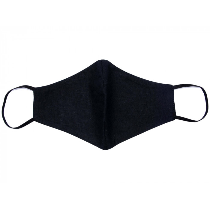 Хлопковая защитная маска для лица многоразовая анатомической формы без шва