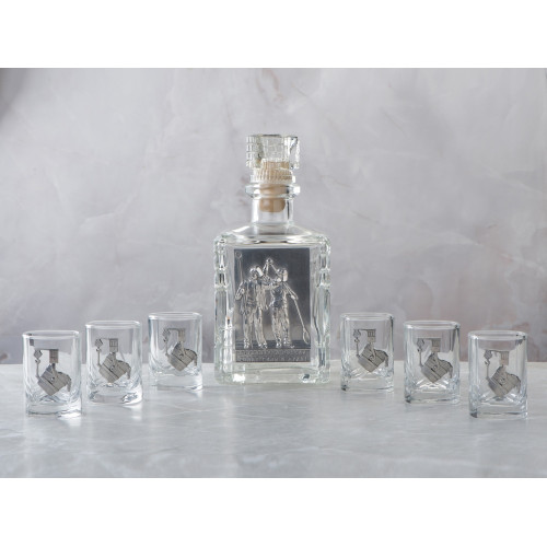 Набор со штофом МЕТАЛЛУРГИ