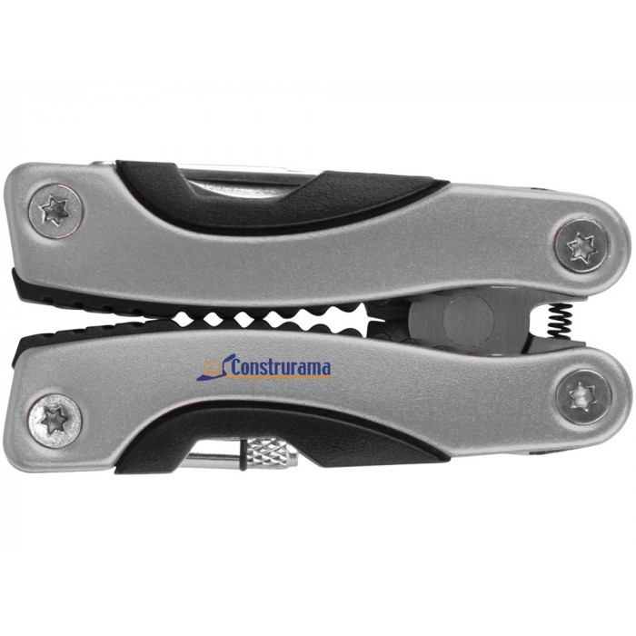 Мультитул Amass со светодиодным фонариком - Серебряный