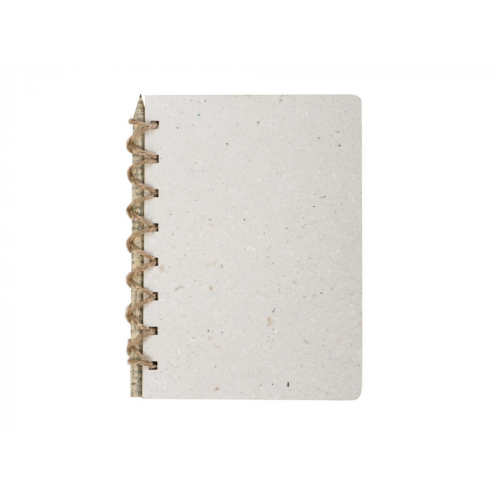 Живой блокнот с семенами цветов, А6, белый