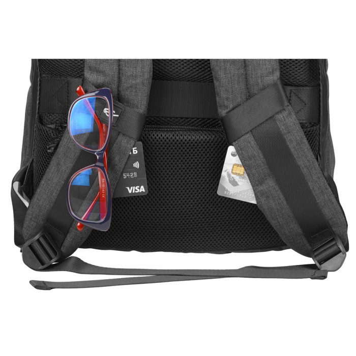 Водонепроницаемый рюкзак Stanch для ноутбука 15.6 , серый