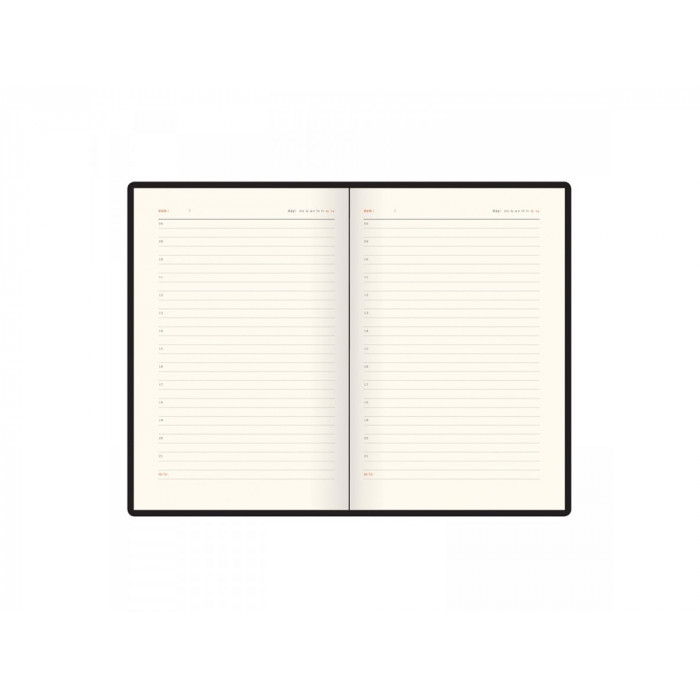 Ежедневник недатированный А5 Boston, фиолетовый