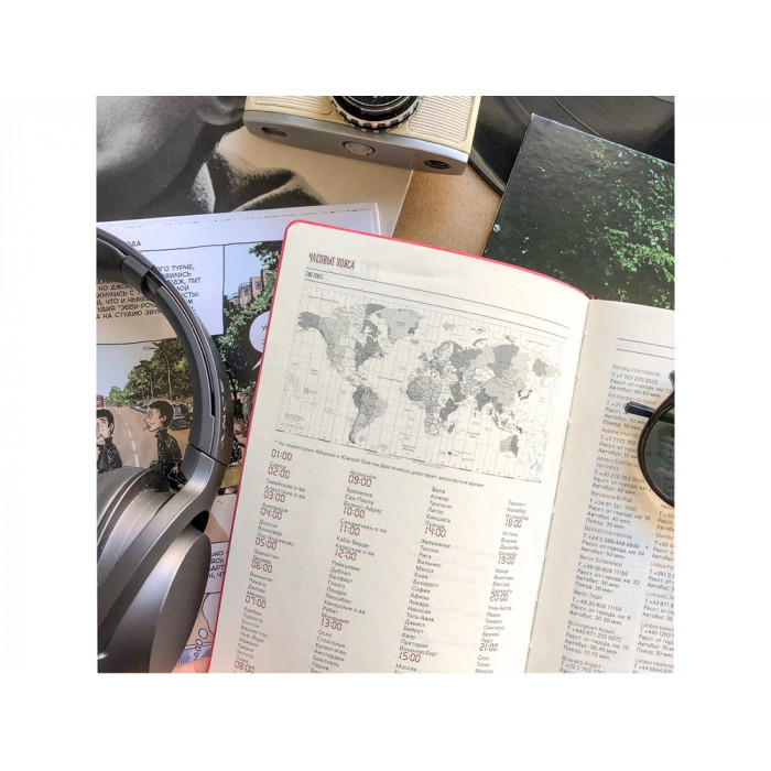 Ежедневник недатированный  А5 LONDON, черный