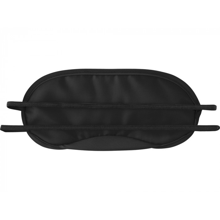 Маска для глаз Travel из нейлона (190T) с двойными резинками, черный