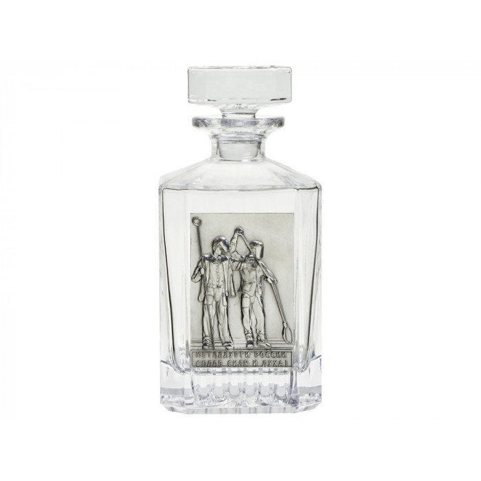 Набор со штофом МЕТАЛЛУРГИ