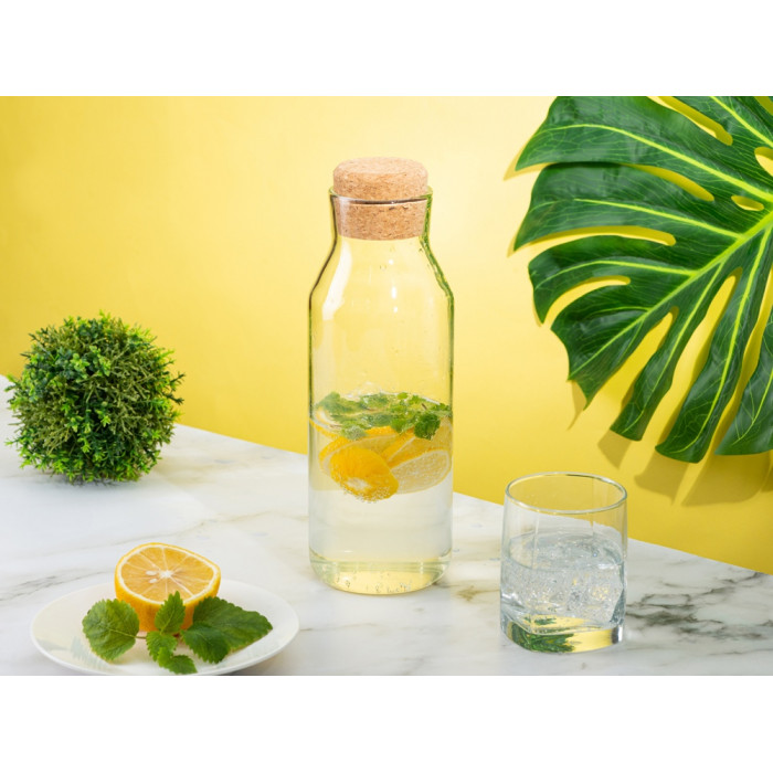 Графин для воды с пробковой крышкой Fresh