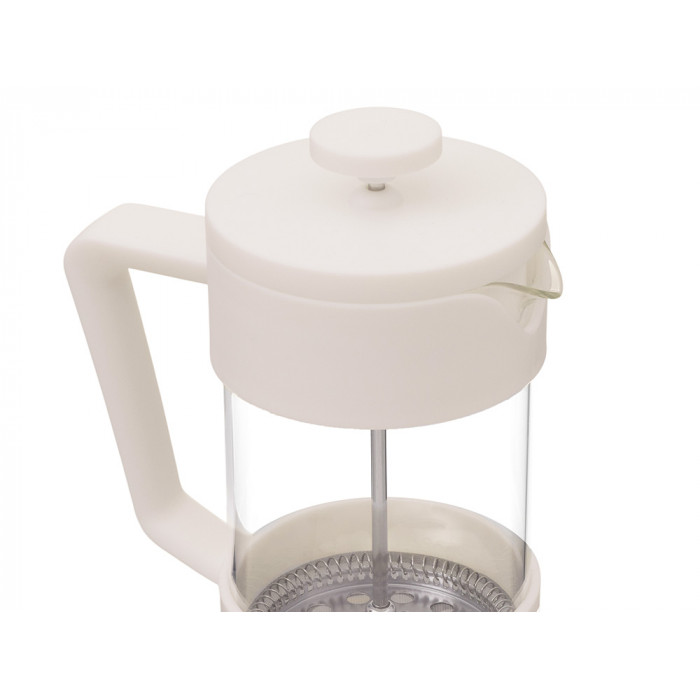 Пластиковый френч-пресс Intense, 600мл, белый