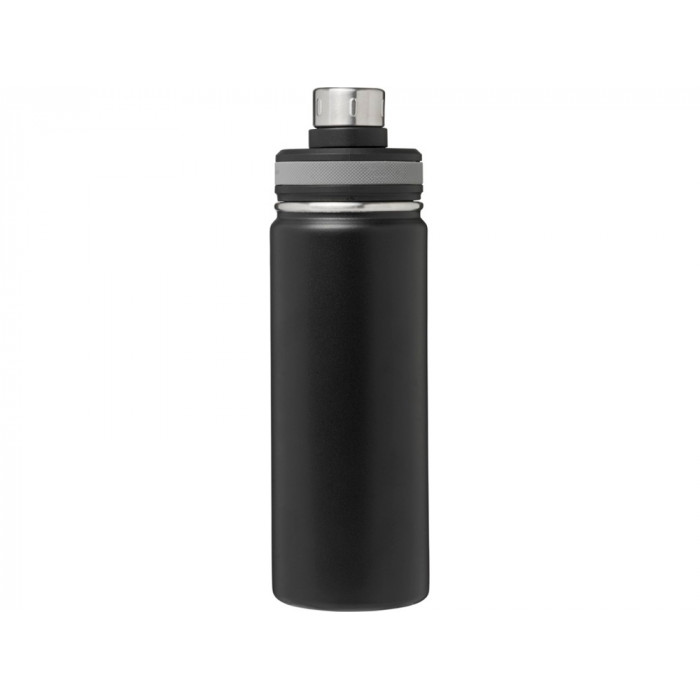 Спортивная бутылка Gessi объемом 590 мл с медной вакуумной изоляцией, черный
