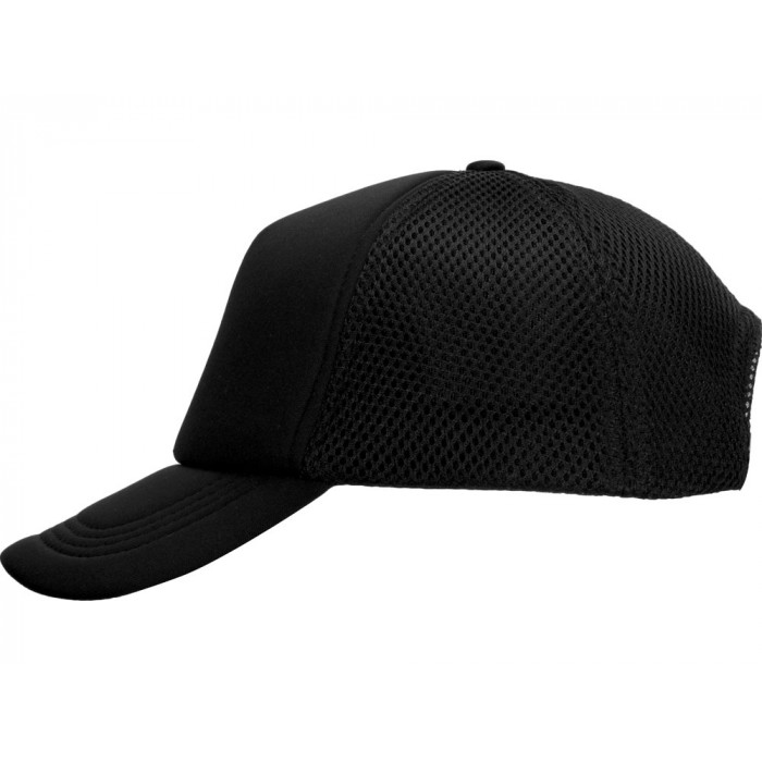 Бейсболка с сеткой Newport, черный