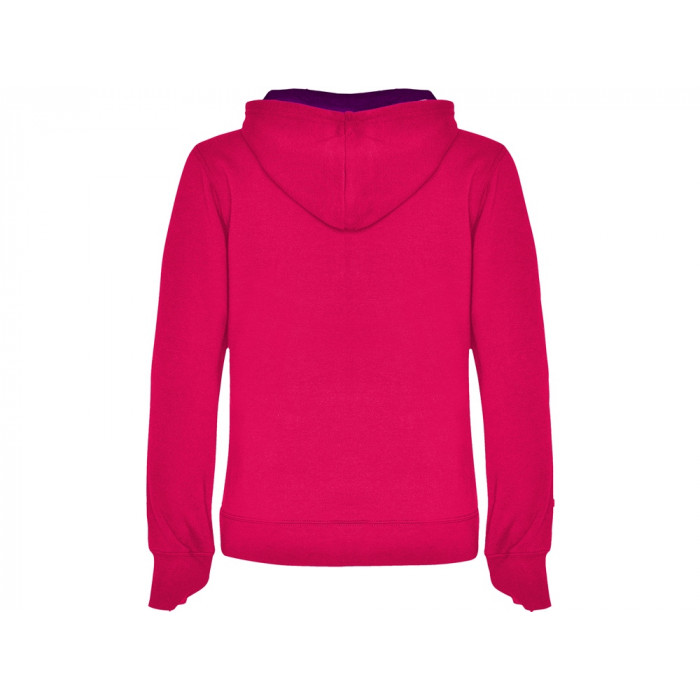 Толстовка с капюшоном Urban женская, фуксия/фиолетовый