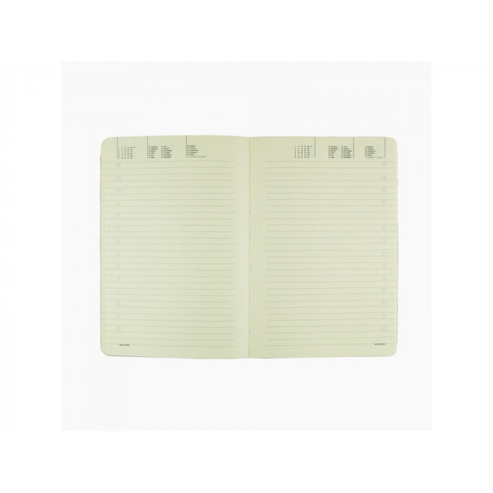 Ежедневник А5 недатированный Megapolis Velvet Flex, розовый powder