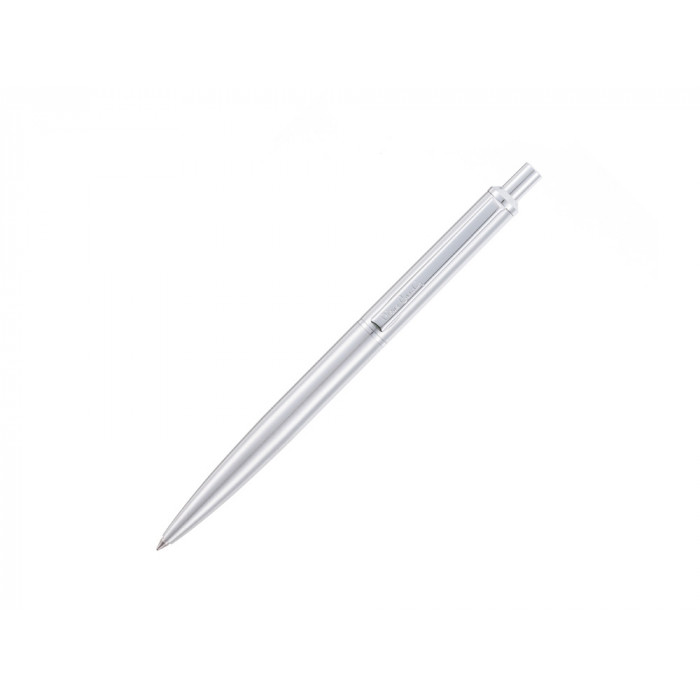 Ручка шариковая Pierre Cardin GAMME Classic. Цвет - серебристый. Упаковка Е