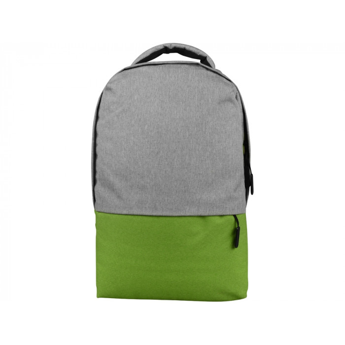 Рюкзак Fiji с отделением для ноутбука, серый/зеленое яблоко