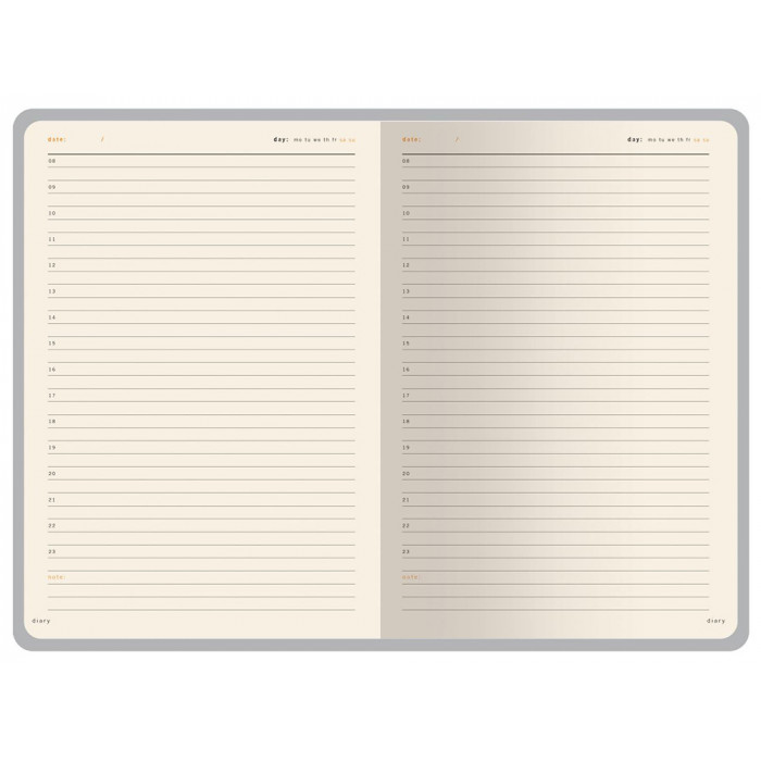 Ежедневник А5 недатированный Prestige, синий