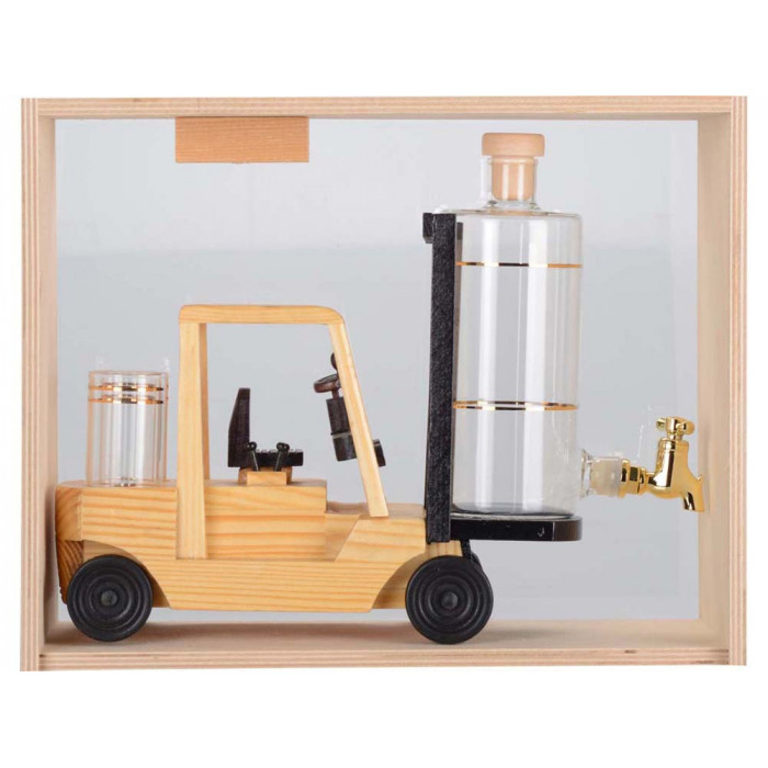 Графин для крепких напитков Погрузчик