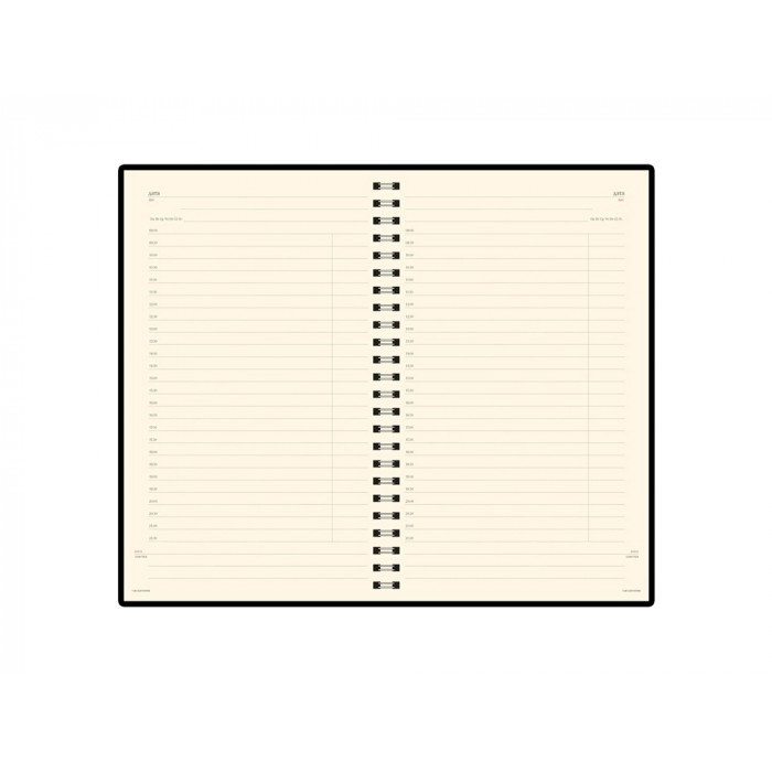 Ежедневник А5 недатированный Milano, оранжевый