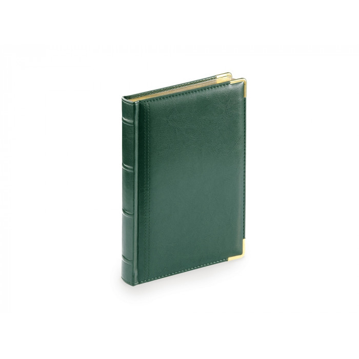 Ежедневник А5 полудатированный Boss, зеленый