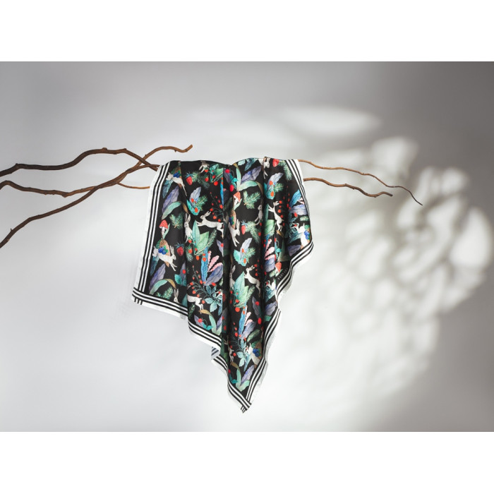 Платок Зайцы. Varvara