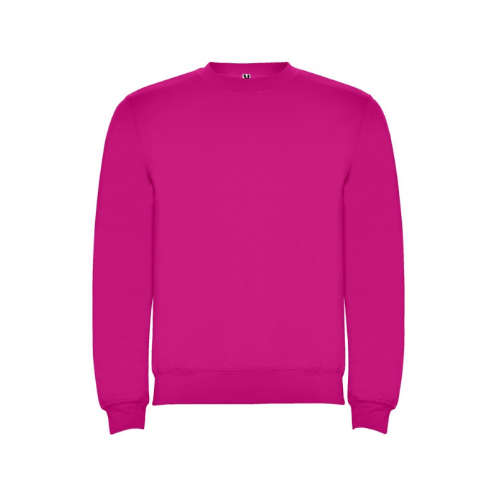 Свитшот с начесом Clasica унисекс, фуксия
