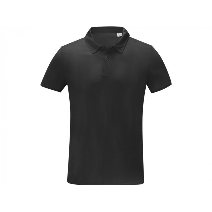 Мужская стильная футболка поло с короткими рукавами Deimos, черный