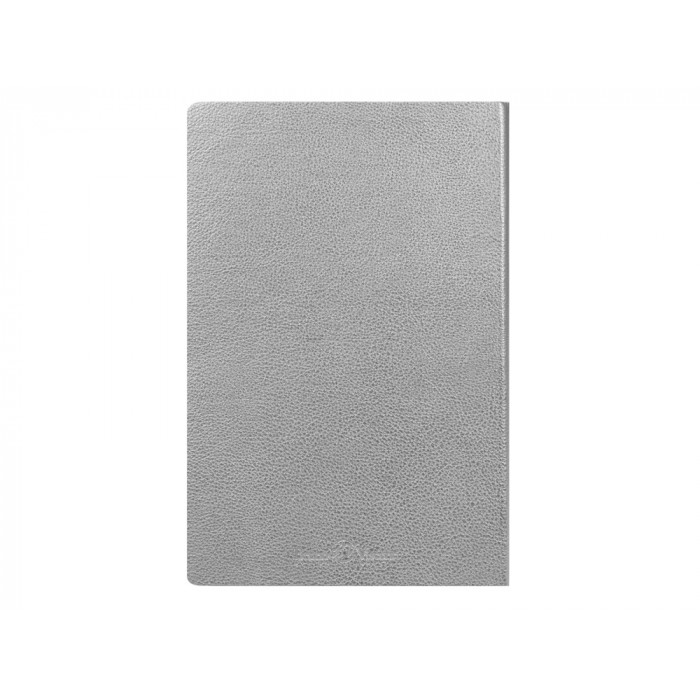 Ежедневник А5 недатированный Megapolis Velvet Flex, серебристый