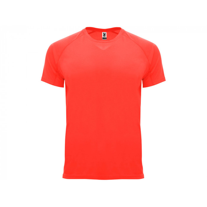 Футболка Bahrain мужская, неоновый кораловый