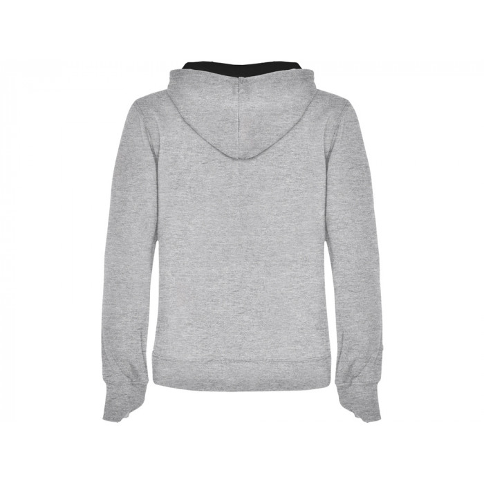 Толстовка с капюшоном Urban женская, серый/черный