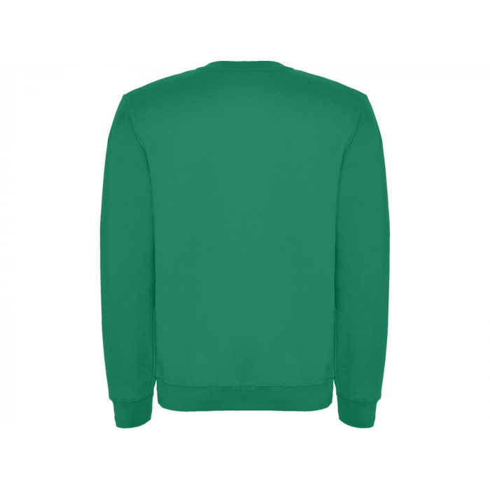 Свитшот с начесом Clasica унисекс, зеленый