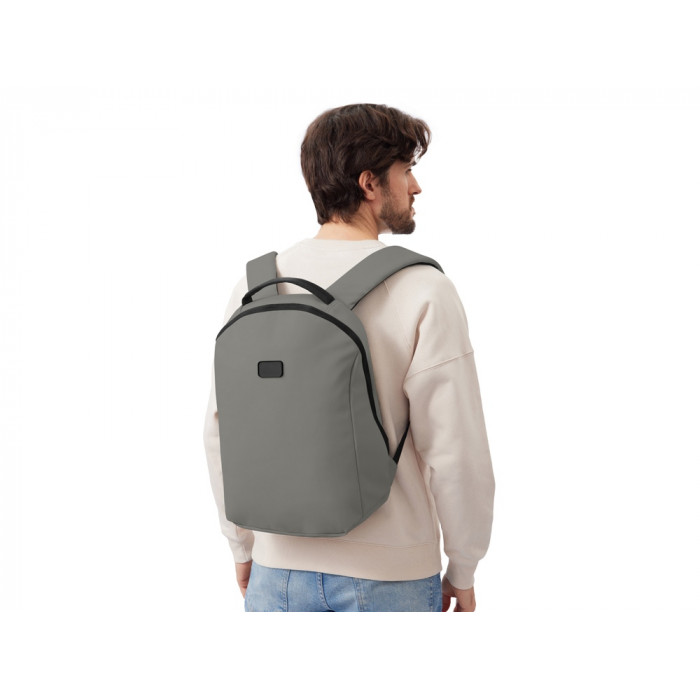 Рюкзак Sofit для ноутбука из экокожи, серый