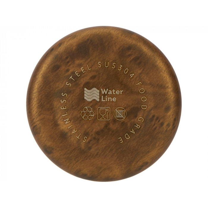 Вакуумная термобутылка Britewood S3, 500 мл, крафтовый тубус