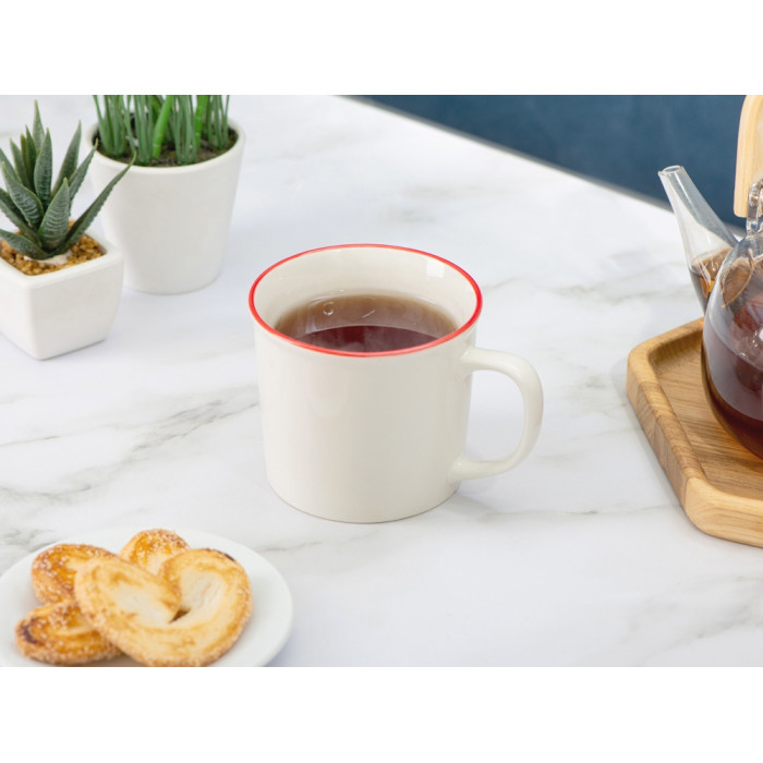 Кружка Nancy Line, белый/красный